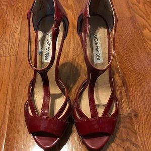 Red Steve Madden Heels